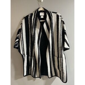 Akris punto Striped Knit Cape Multi Pattern size 2